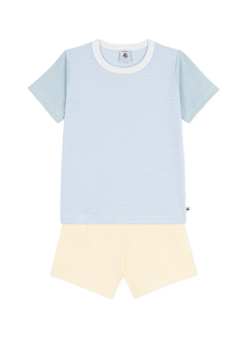 بيتي باتو Children's short stripy cotton pyjamas